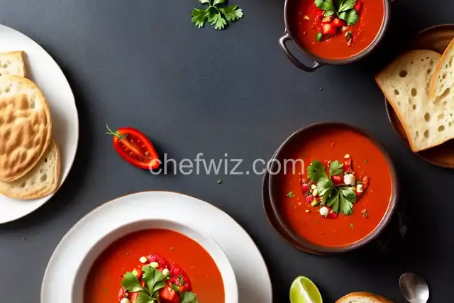 Classic Andalusian Gazpacho