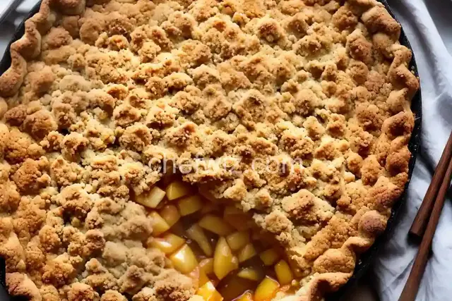 Classic Apple Crumb Pie