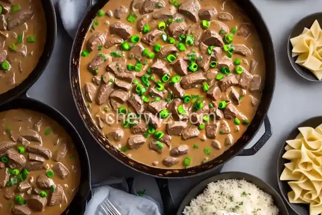 Classic Beef Stroganoff