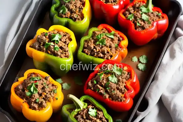 Classic Beef Stuffed Peppers