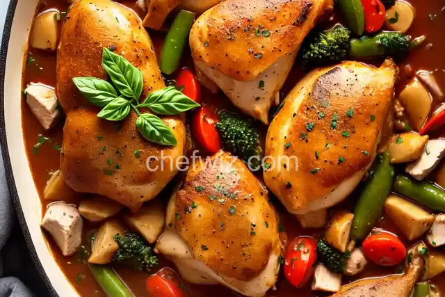 Classic Chicago Chicken Vesuvio