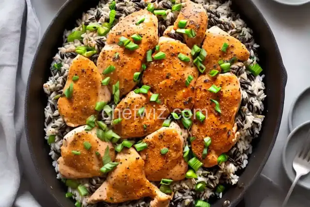 Classic Chicken and Wild Rice Hotdish