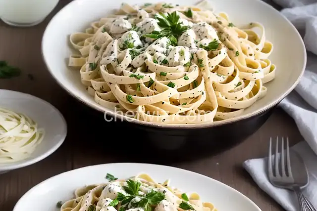 Classic Fettuccine Alfredo