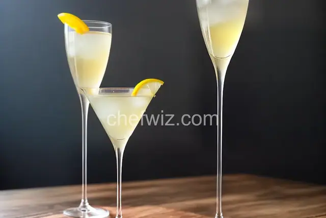 Classic French 75 Cocktail