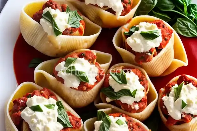 Classic Italian-American Stuffed Shells With Ricotta and Spinach Recipe