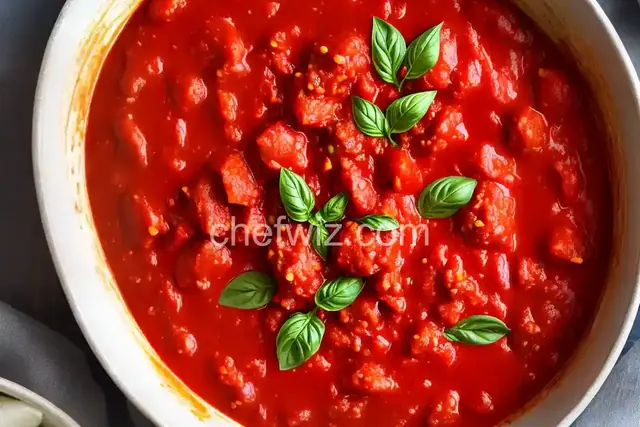 Classic Marinara Sauce