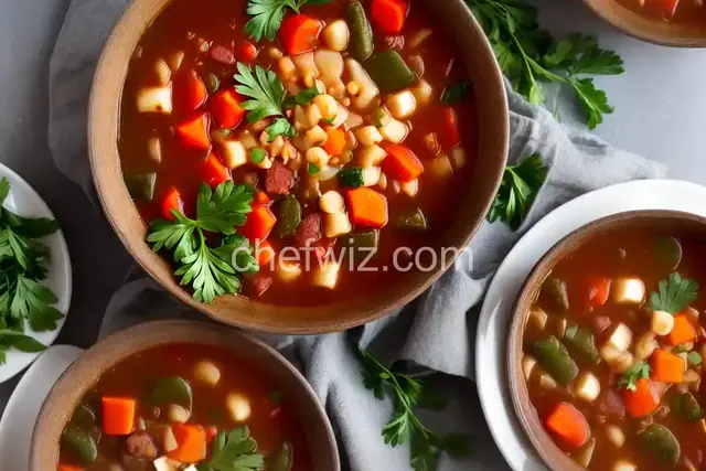 Classic Minestrone Soup