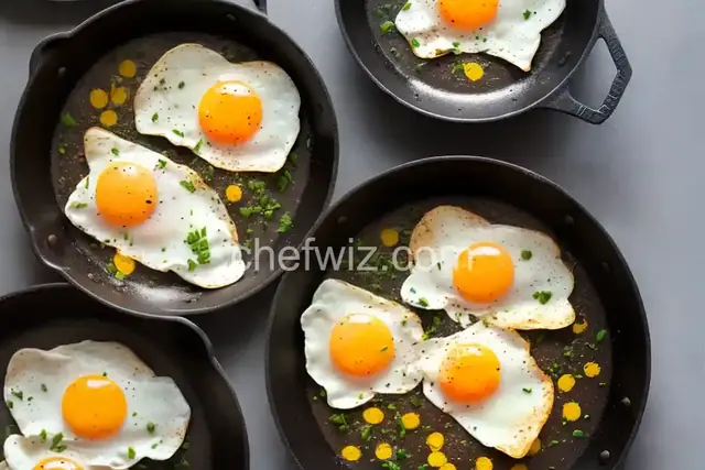 Classic Over-Easy Fried Eggs Recipe