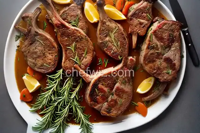 Classic Rosemary Lamb Chops