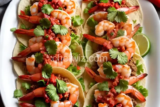 Classic Shrimp Gobernador Tacos