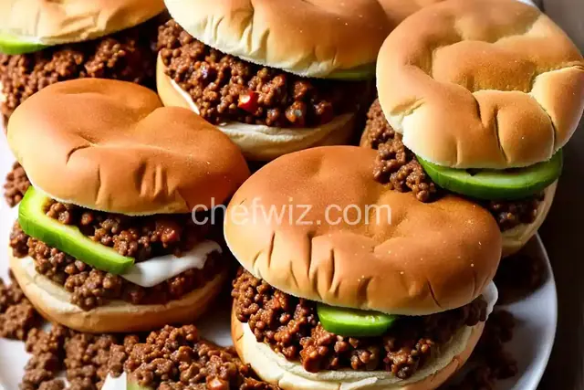 Classic Sloppy Joes