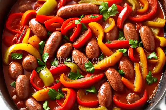 Classic Smoked Sausage & Peppers
