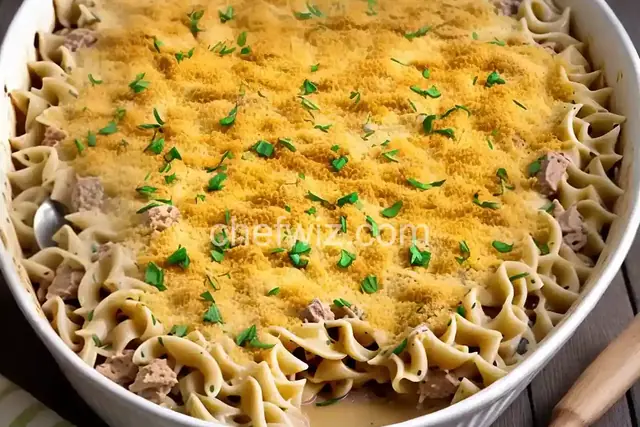 Classic Tuna Noodle Casserole