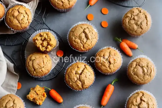 Clean Carrot Muffins