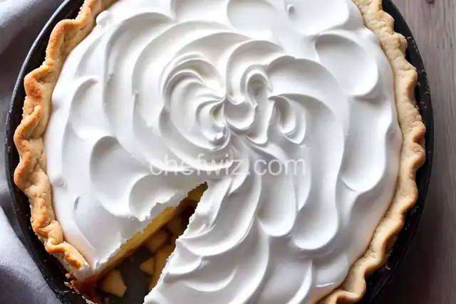 Clear Peppermint Meringue Pie