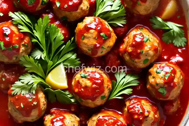 Cocktail Turkey Meatballs