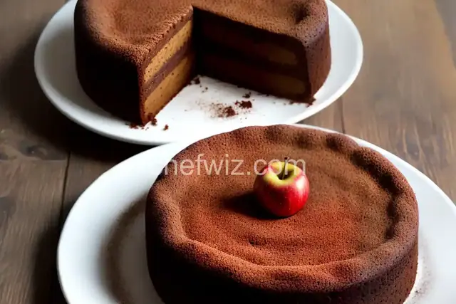 Cocoa Apple Cake