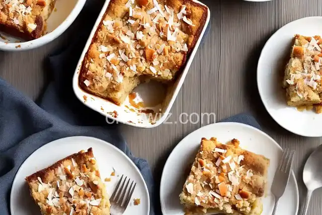 Coconut Bread Pudding