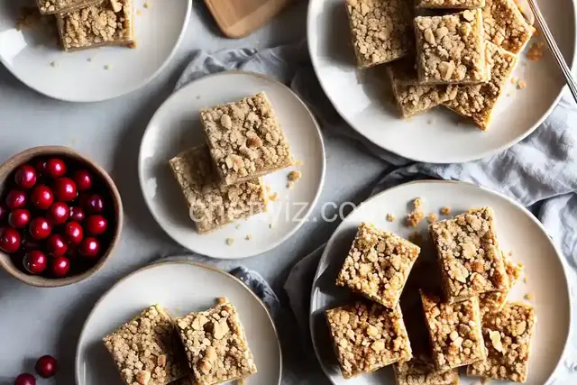 Coconut Cherry Crumble Bars