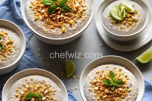 Coconut Chia-Tapioca Pudding