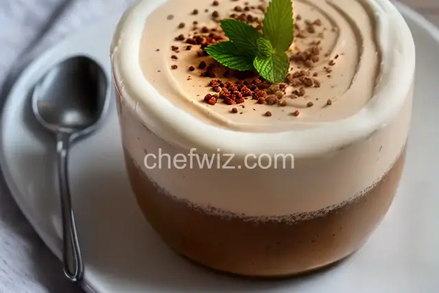 Coconut Coffee Mousse