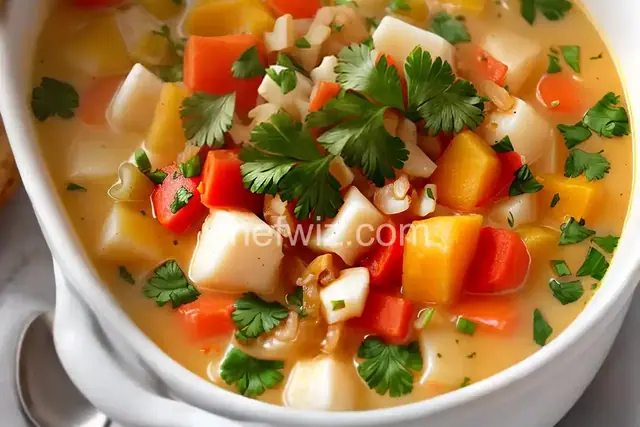 Coconut Conch Chowder