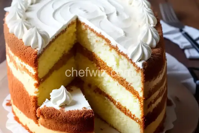 Coconut Cream Cake