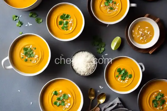 Coconut Curry Butternut Squash Soup