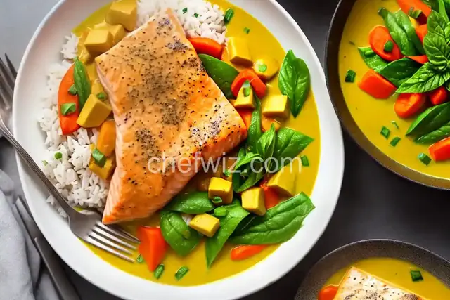 Coconut Curry Salmon