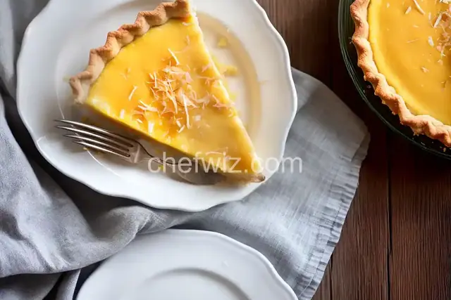 Coconut Custard Pie III