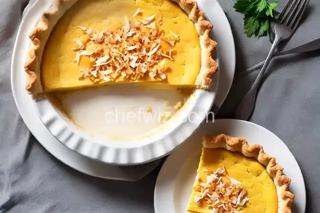 Coconut Custard Pie