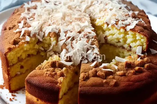 Coconut Easter Cake