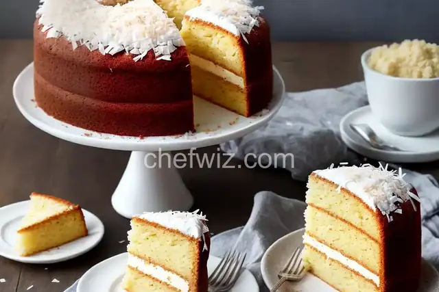 Coconut Milk Cake Mix Cake