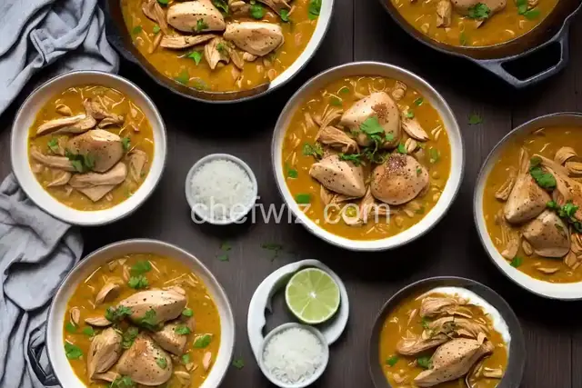 Coconut Milk–Braised Chicken Legs