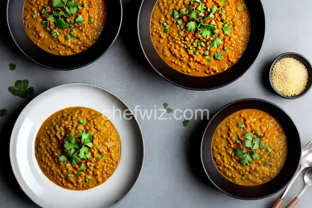 Coconut Red-Lentil Curry