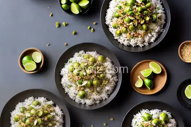 Coconut Rice with Brussels Sprouts from The Love and Lemons Cookbook