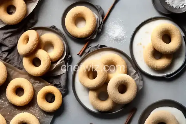 Coconut Vanilla Doughnuts