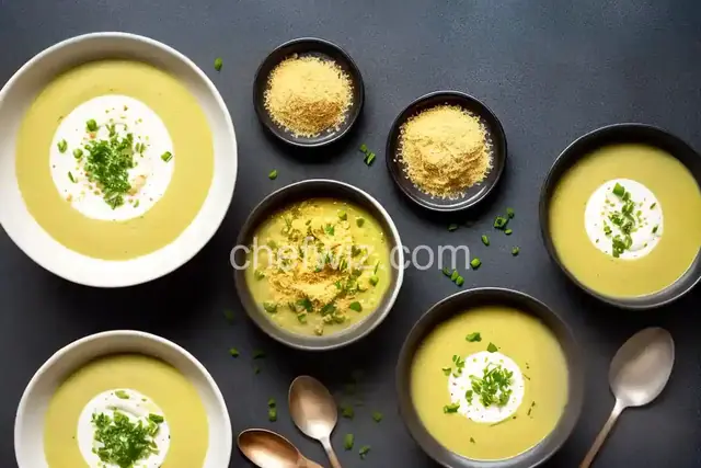 Coconut, Yam, and Leek Soup