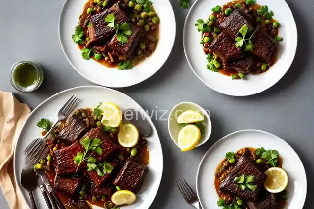 Coconut-and-Lemongrass-Braised Short Ribs