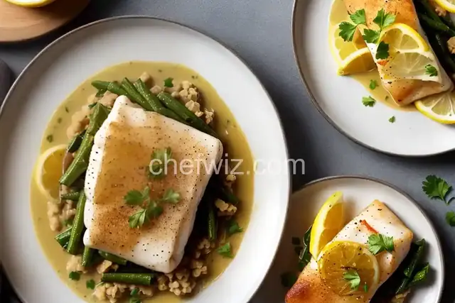 Cod With Brown Butter Lemon Sauce