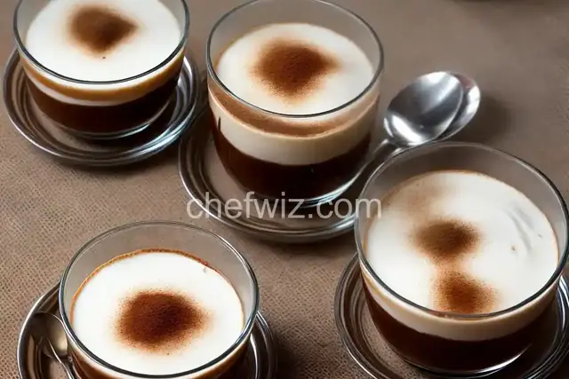 Coffee-Coconut Agar Dessert Recipe