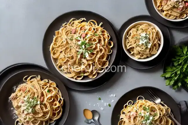 Coffee Creamer Pasta Carbonara