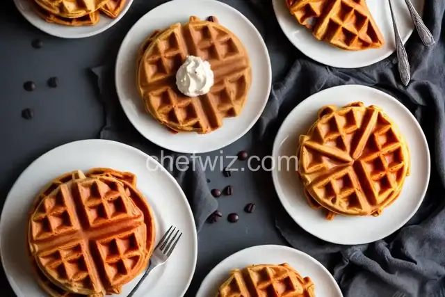 Coffee-Flavored Belgian Waffles