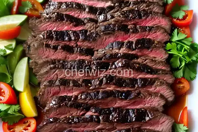 Coffee-Marinated Skirt Steak