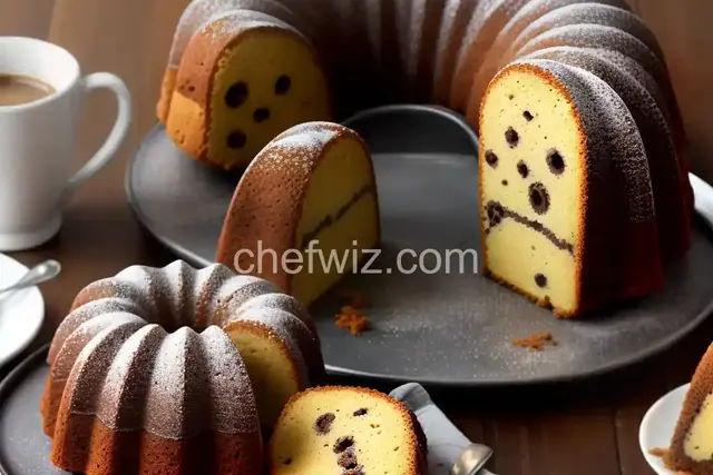 Coffee and Irish Cream Bundt Cake