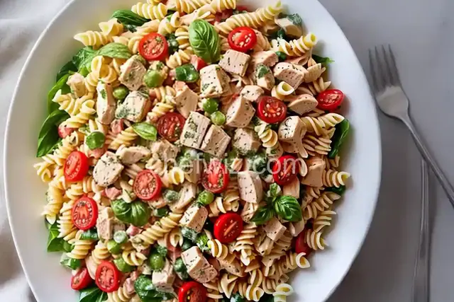 Cold Chicken Pasta Salad