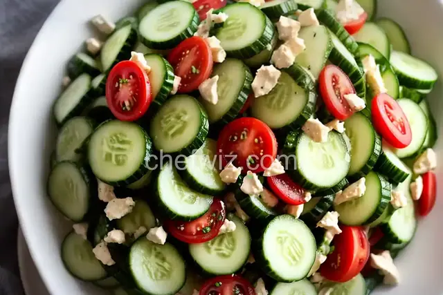 Cold Cucumber Salad