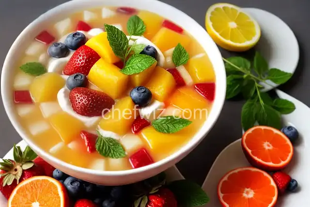 Cold Fruit Explosion Soup