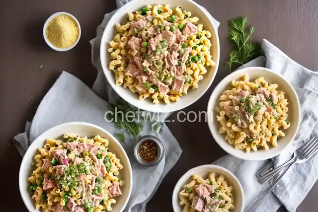 Cold Macaroni and Tuna Salad