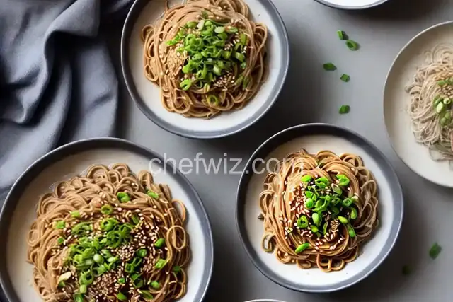 Cold Miso-Sesame Noodles